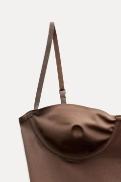 Hot BODY LENCERO SATINADO Mujer Tops / Bodies