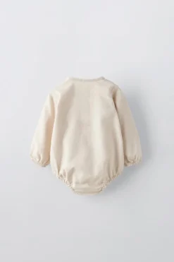 Niños ZARA 6 - 18 Meses·Bodies<BODY LISO BOTONES