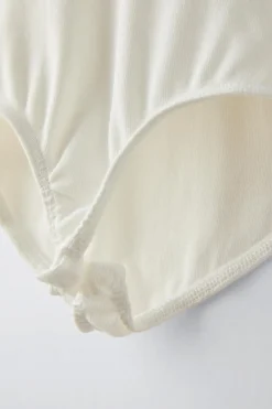 Niños ZARA 6 - 14 Años·Camisetas<BODY MANGA ABULLONADA