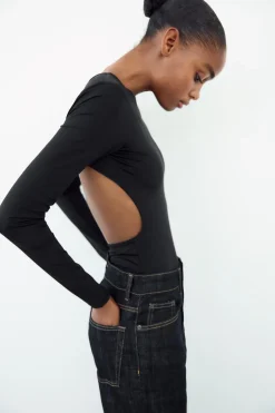 Outlet BODY POLIAMIDA CUT OUT Mujer Tops / Bodies