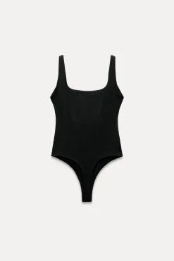 New BODY POLIAMIDA ESCOTE CUADRADO Mujer Tops / Bodies