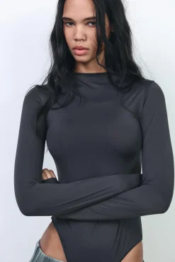 Hot BODY POLIAMIDA MANGA LARGA Mujer Tops / Bodies