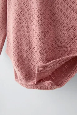 Niños ZARA 0 - 6 Meses·Punto|0 - 6 Meses·Bodies / Camisas<BODY PUNTO CON LANA