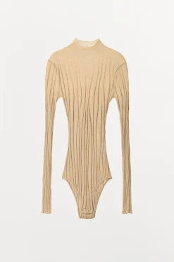 Outlet BODY PUNTO RIB HILO METALIZADO Mujer Tops / Bodies|Lenceria