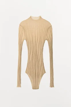 Outlet BODY PUNTO RIB HILO METALIZADO Mujer Tops / Bodies|Lenceria