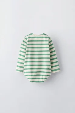 Niños ZARA 6 - 18 Meses·Bodies<BODY RAYAS