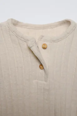 Niños ZARA 0 - 6 Meses·Bodies / Camisas|6 - 18 Meses·Bodies<BODY RIB TACTO SUAVE