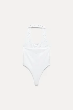 Fashion BODY SEAMLESS HALTER JOYAS Mujer Tops / Bodies