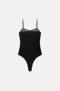 Fashion BODY TERCIOPELO ENCAJE Mujer Tops / Bodies