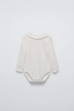 Niños ZARA 0 - 6 Meses·Bodies / Camisas|0 - 6 Meses·Básicos<BODY TEXTURA ESTAMPADO