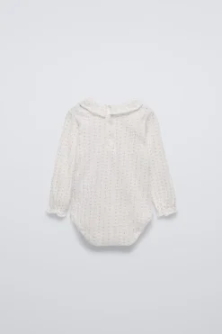 Niños ZARA 0 - 6 Meses·Bodies / Camisas|0 - 6 Meses·Básicos<BODY TEXTURA ESTAMPADO
