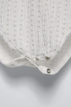 Niños ZARA 0 - 6 Meses·Bodies / Camisas|0 - 6 Meses·Básicos<BODY TEXTURA ESTAMPADO
