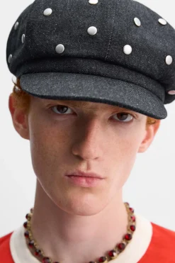 Online BOINA DENIM TACHAS X HARRY LAMBERT Hombre Accesorios