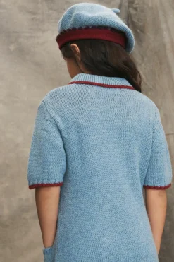 Niños ZARA 6 - 14 Años·Accesorios|Accesorios / Zapatos / 0 - 14 Años<BOINA PUNTO CONTRASTE CON LANA LIMITED EDITION