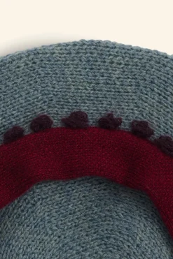 Niños ZARA 6 - 14 Años·Accesorios|Accesorios / Zapatos / 0 - 14 Años<BOINA PUNTO CONTRASTE CON LANA LIMITED EDITION