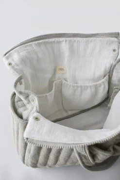 Niños ZARA 1½ - 6 Años·Bolsos / Mochilas|1½ - 6 Años·Bolsos / Mochilas<BOLSA MATERNIDAD ALGODÓN