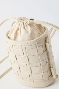 Niños ZARA 6 - 14 Años·Bolsos / Mochilas<BOLSO BANDOLERA TRENZADO