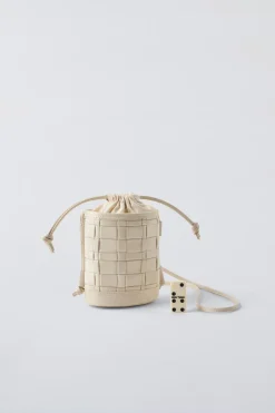 Niños ZARA 6 - 14 Años·Bolsos / Mochilas<BOLSO BANDOLERA TRENZADO