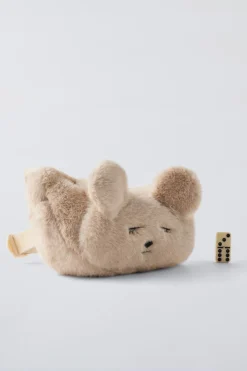 Niños ZARA 6 - 14 Años·Bolsos / Mochilas<BOLSO PELO OSITO