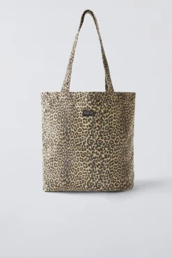 Niños ZARA 6 - 14 Años·Bolsos / Mochilas<BOLSO SHOPPER ANIMAL PRINT