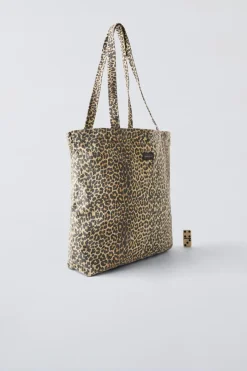 Niños ZARA 6 - 14 Años·Bolsos / Mochilas<BOLSO SHOPPER ANIMAL PRINT