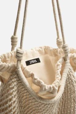 Hot BOLSO SHOPPER MACRAMÉ Hombre Bolsos / Mochilas