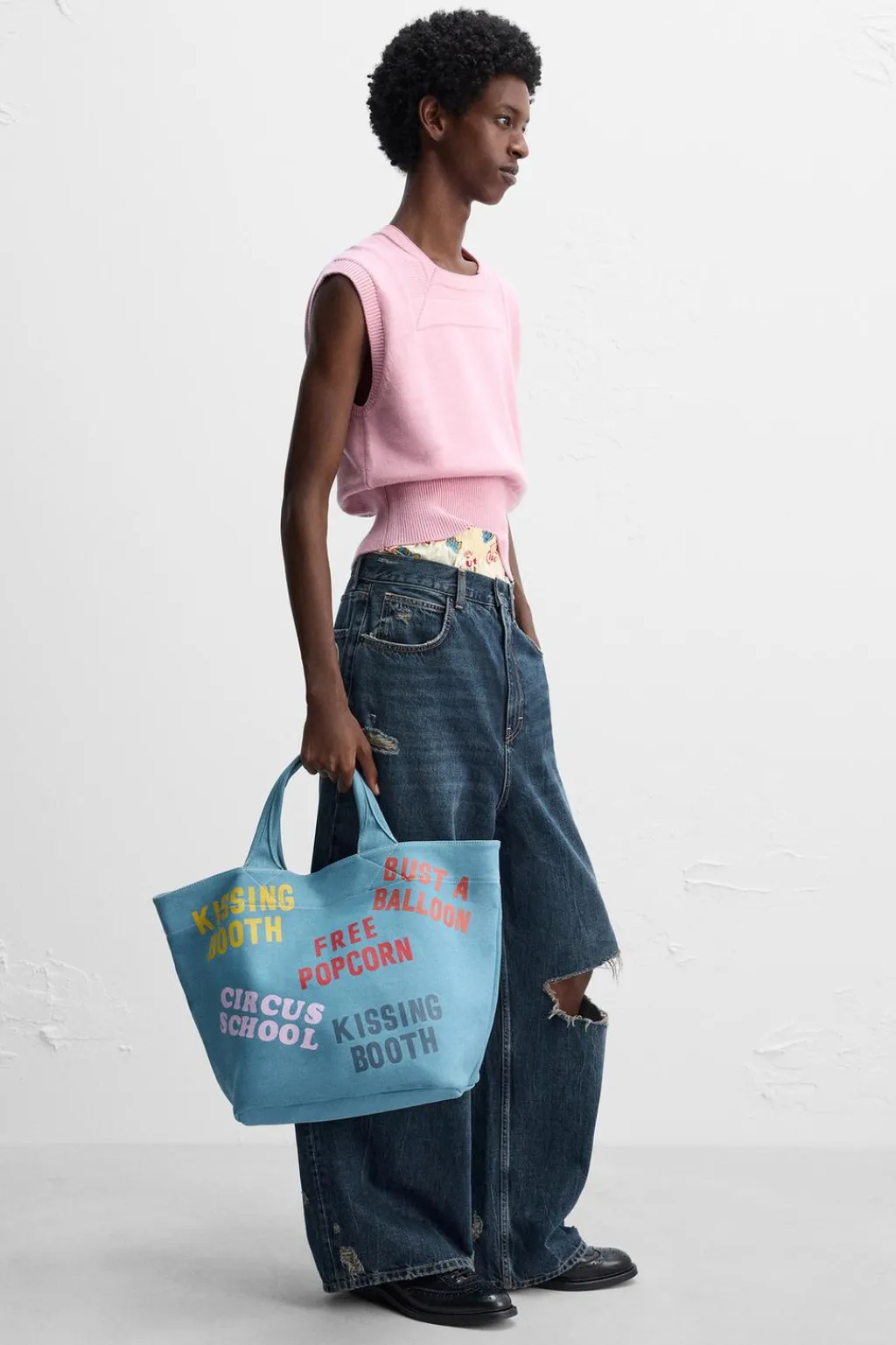 Hot BOLSO SHOPPER TEJIDO X HARRY LAMBERT Hombre Bolsos / Mochilas