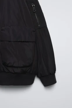 Niños ZARA 6 - 14 Años·Abrigos<BOMBER BOLSILLOS
