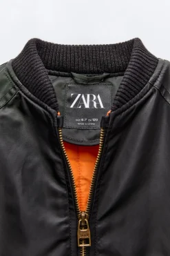 Niños ZARA 6 - 14 Años·Abrigos|6 - 14 Años·Abrigos<BOMBER BOLSILLOS