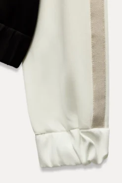 Online BOMBER CREMALLERA BANDA LATERAL Mujer Chaquetas / Cazadoras