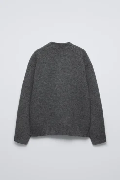 Niños ZARA 6 - 14 Años·Punto<BOMBER CREMALLERA PUNTO CON LANA