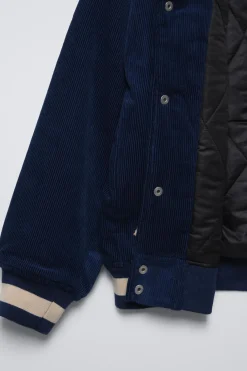 Niños ZARA 6 - 14 Años·Abrigos<BOMBER PANA ACOLCHADA