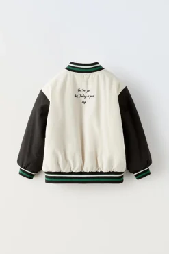 Niños ZARA 1½ - 6 Años·Abrigos|6 - 18 Meses·Abrigos / Buzos<BOMBER PARCHE