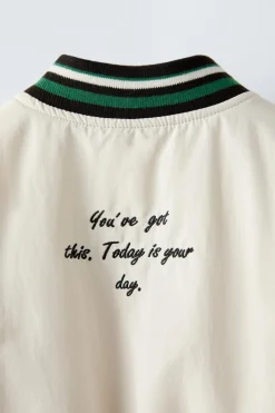 Niños ZARA 1½ - 6 Años·Abrigos|6 - 18 Meses·Abrigos / Buzos<BOMBER PARCHE