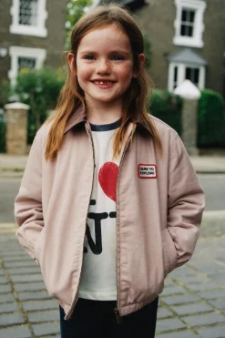 Niños ZARA 1½ - 6 Años·Abrigos|6 - 18 Meses·Abrigos / Buzos<BOMBER PARCHE CUELLO CONTRASTE