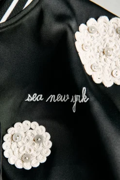 Niños ZARA 6 - 14 Años·Abrigos|6 - 14 Años·Total Look<BOMBER SATINADA FLORES - SEA NY