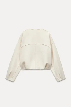 Outlet BOMBER SOFT ABULLONADA Mujer Chaquetas / Cazadoras