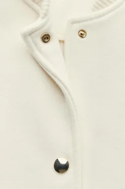 Clearance BOMBER SOFT BOTÓN DORADO Mujer Chaquetas / Cazadoras