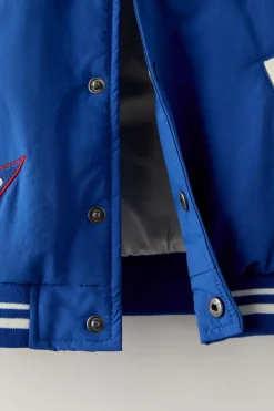 Niños ZARA 1½ - 6 Años·Abrigos|6 - 18 Meses·Abrigos / Buzos<BOMBER TEXTO BORDADO