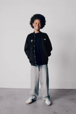 Niños ZARA 6 - 14 Años·Abrigos<BOMBER TEXTO BORDADO