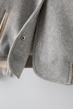 Niños ZARA 6 - 14 Años·Abrigos<BOMBER VARSITY COMBINADA