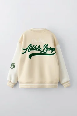 Niños ZARA 6 - 14 Años·Abrigos|6 - 14 Años·Sudaderas<BOMBER VARSITY NEW YORK