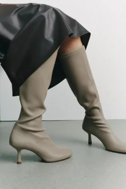 Online BOTA ALTA SOFT PIEL Mujer Zapatos