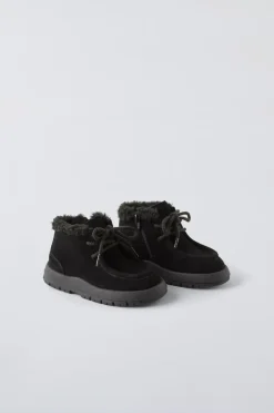 Niños ZARA 1½ - 6 Años·Zapatos|1½ - 6 Años·Zapatos<BOTA BORDÓN PIEL