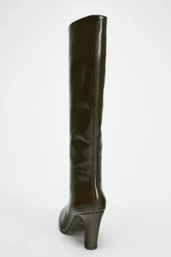 Best BOTA CAÑA ANCHA PIEL Mujer Zapatos