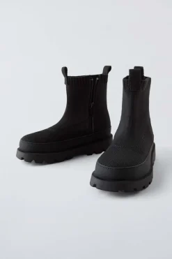 Niños ZARA 1½ - 6 Años·Zapatos<BOTA CALCETÍN