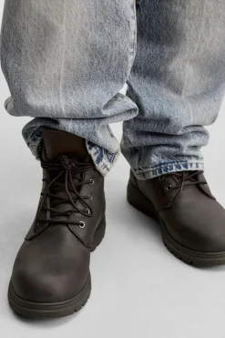 Best BOTA CORDONES PIEL Hombre Zapatos