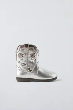 Niños ZARA 1½ - 6 Años·Zapatos<BOTA COWBOY METALIZADA