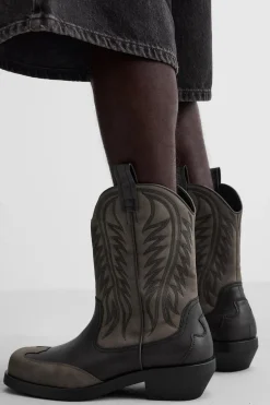 Sale BOTA COWBOY PESPUNTES Hombre Zapatos