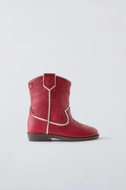 Niños ZARA 1½ - 6 Años·Zapatos<BOTA COWBOY PIEL